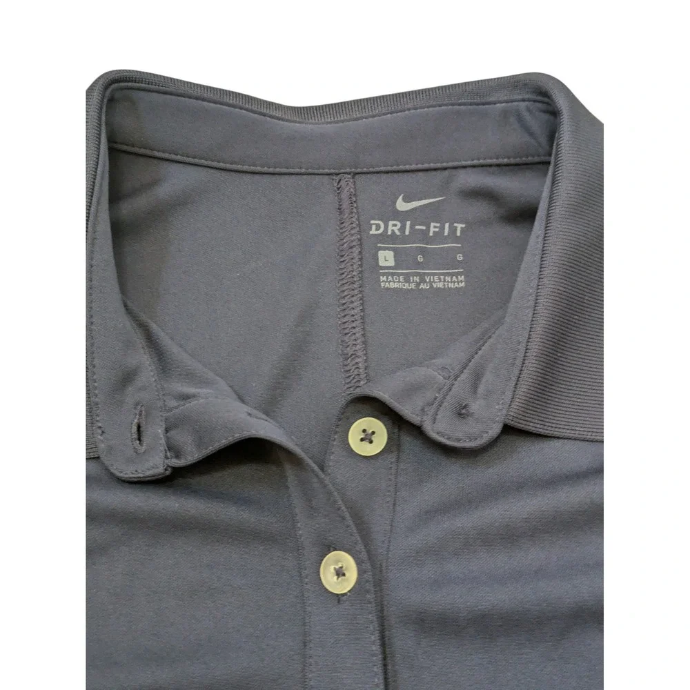 Nike Dri-FIT Womens Golf‎ Polo Shirt Performance Activewear Large Blue NWT - Picture 4 of 11